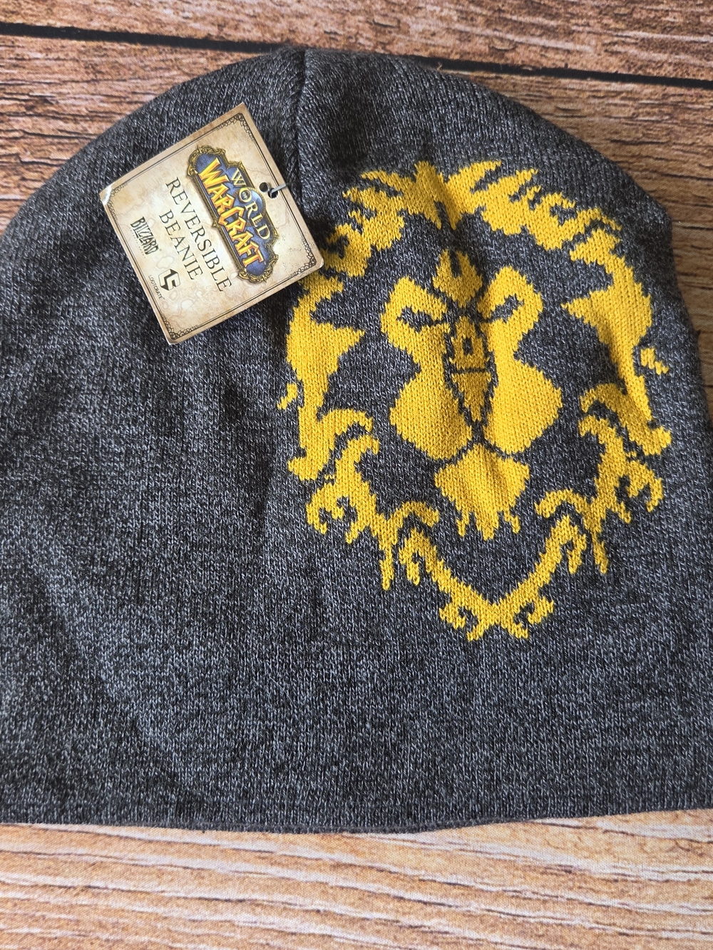 Loot Crate World of Warcraft Reversible Knit Beanie